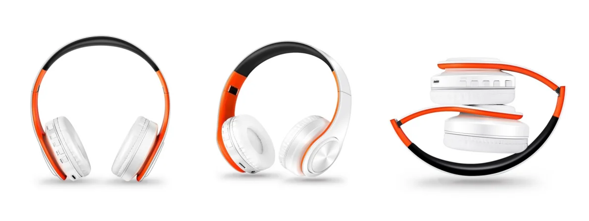Wireless Bluetooth Headphones with Built-in Mic – 14 Colors