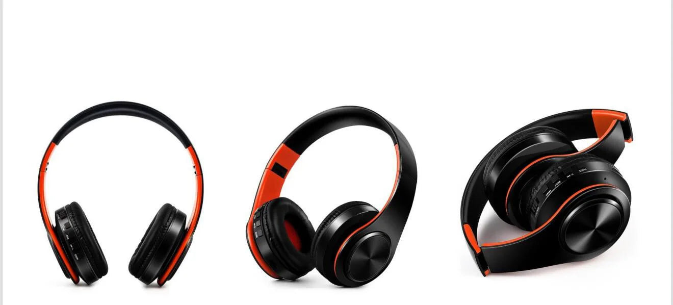 Wireless Bluetooth Headphones with Built-in Mic – 14 Colors