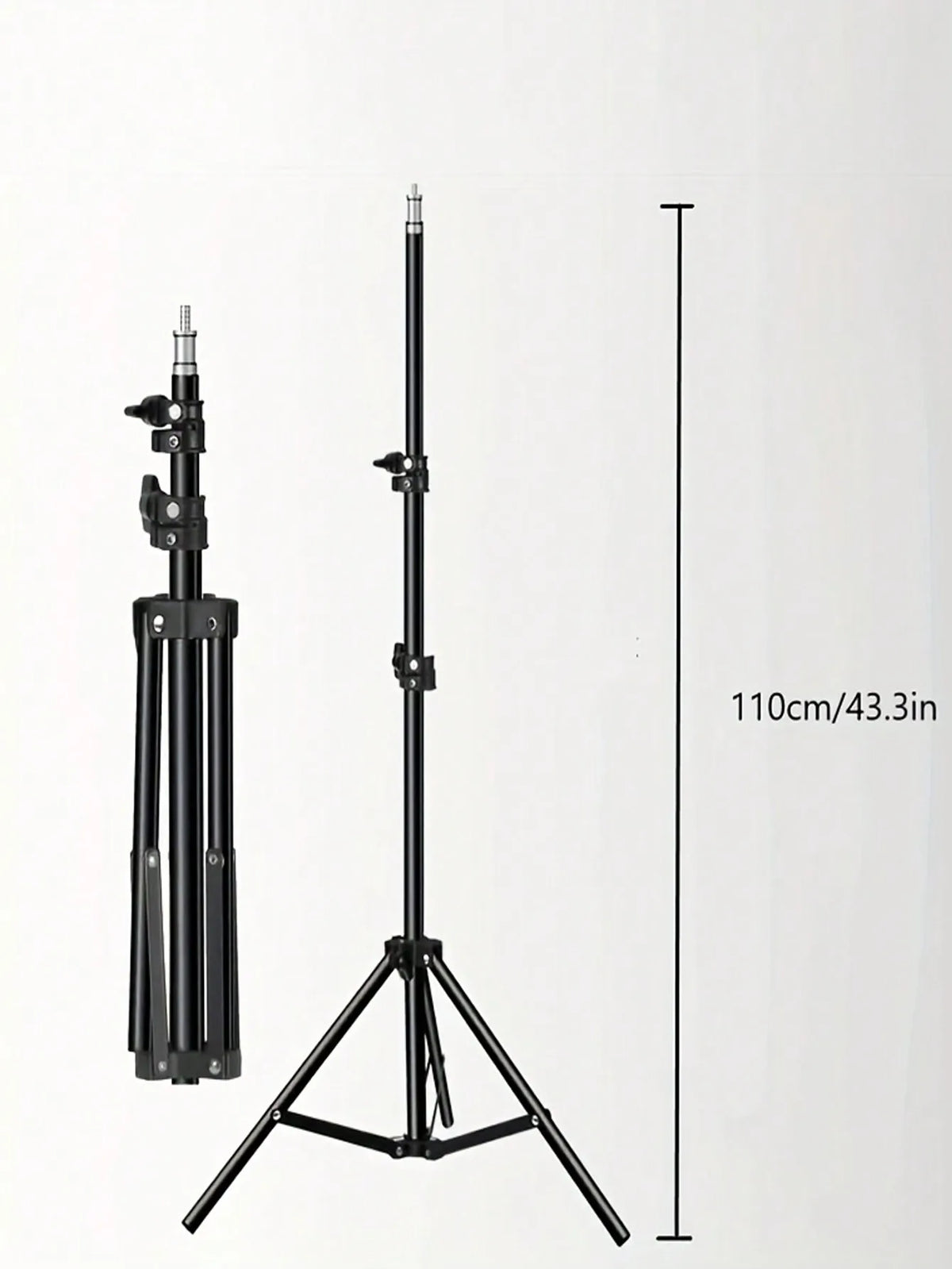 10-Inch Ring Light with 110cm Tripod Stand — Selfie & Livestream Lighting Kit (Pro)