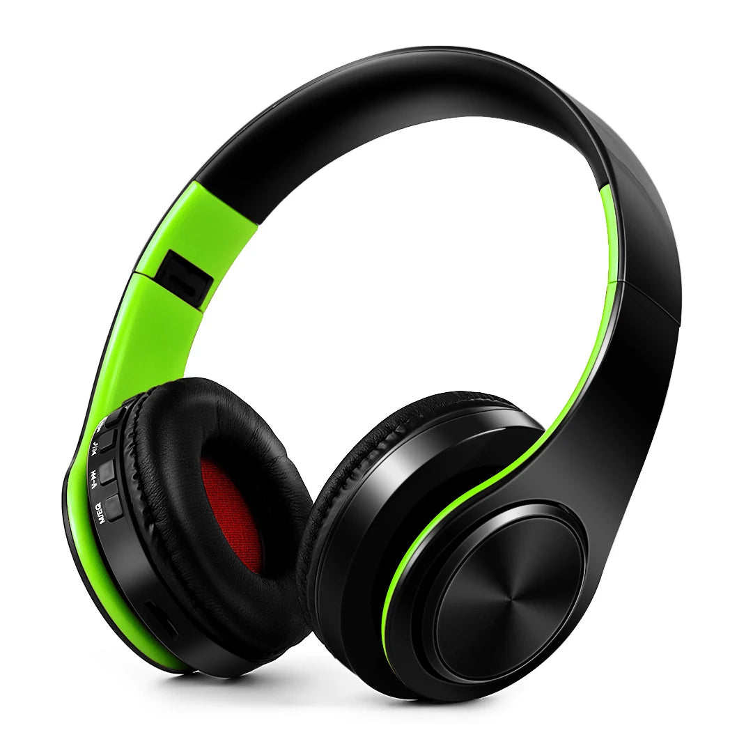 Wireless Bluetooth Headphones with Built-in Mic – 14 Colors