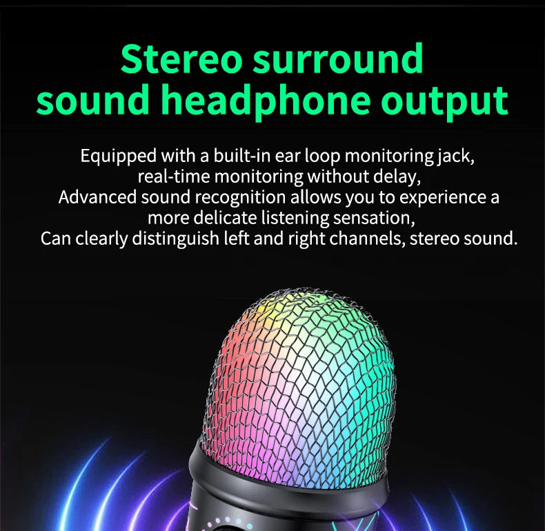 USB Condenser Microphone – Tabletop Mic for Gaming, Podcasting, Streaming & Studio Recording