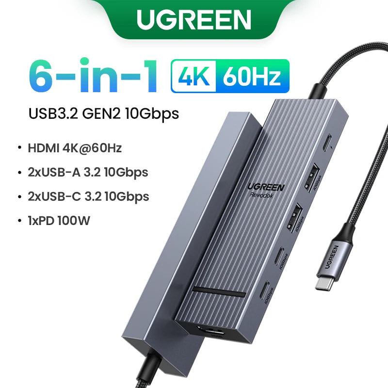 Dual HDMI USB-C Docking Station – Up to 13-in-1 with 8K/4K Output, RJ45, PD 100W & USB 3.0