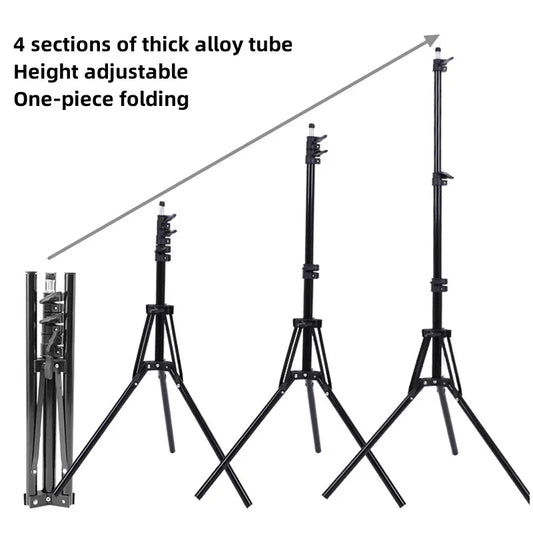 Heavy Duty Aluminum Light Stand for Photo & Video Studio