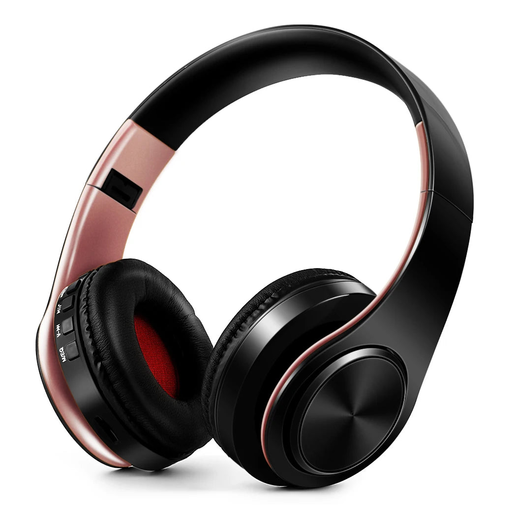 Wireless Bluetooth Headphones with Built-in Mic – 14 Colors