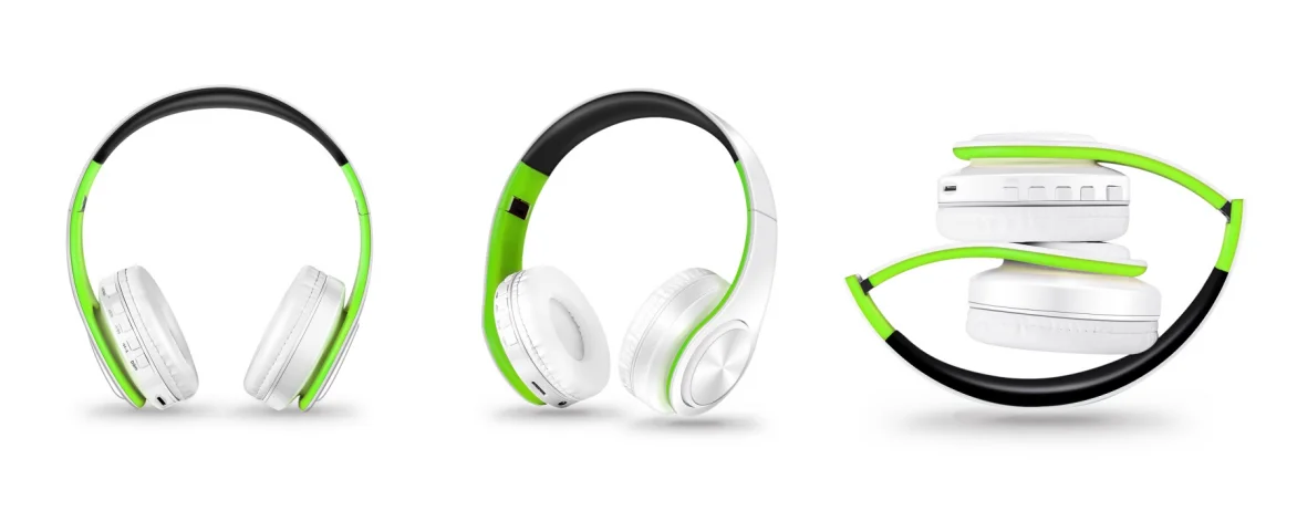 Wireless Bluetooth Headphones with Built-in Mic – 14 Colors