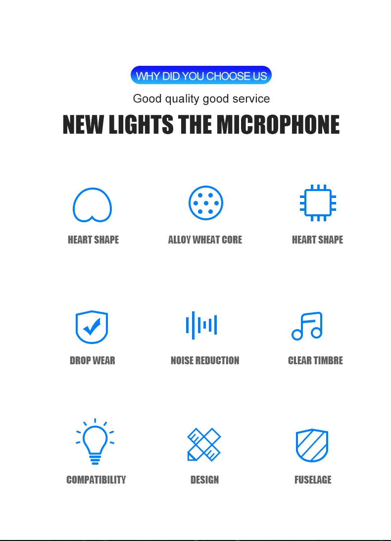 RGB USB Condenser Microphone – Wired Gaming Mic for Podcasting, Streaming & Studio Recording
