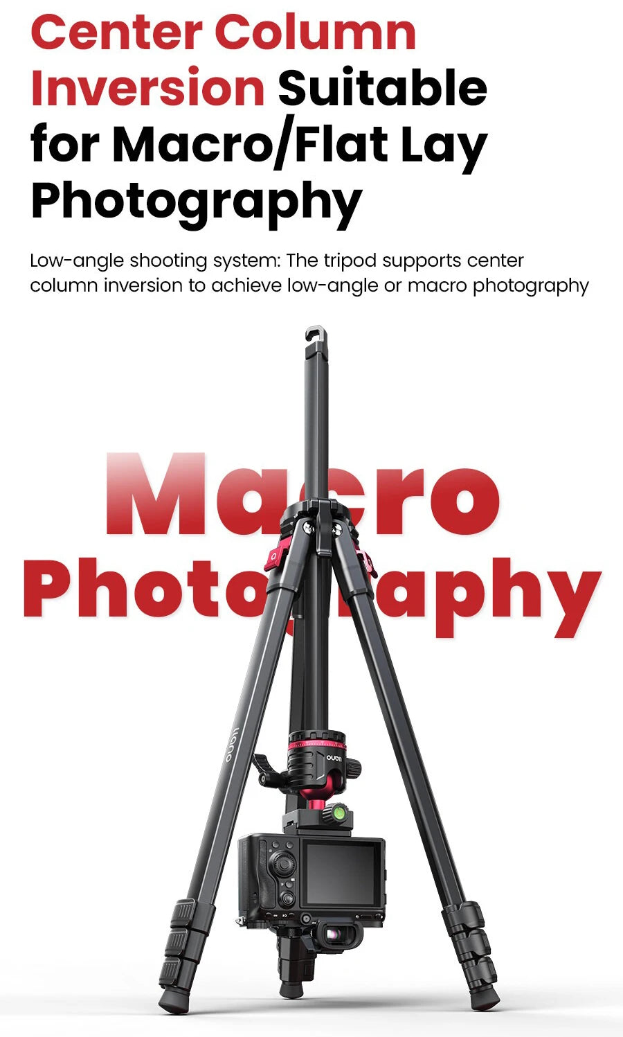 Llano KT003 Professional Camera Tripod with Fluid Head — 15KG Load, Travel-Ready