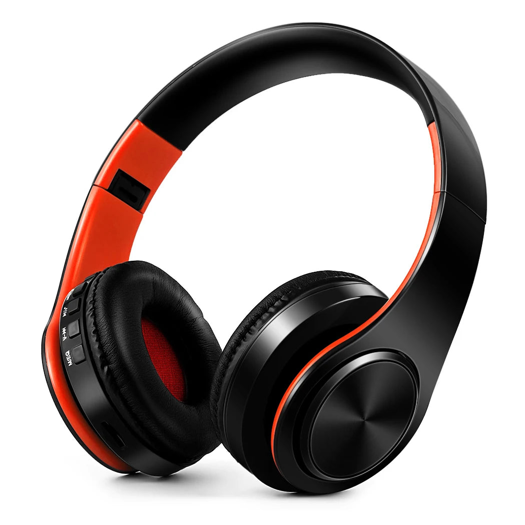 Wireless Bluetooth Headphones with Built-in Mic – 14 Colors
