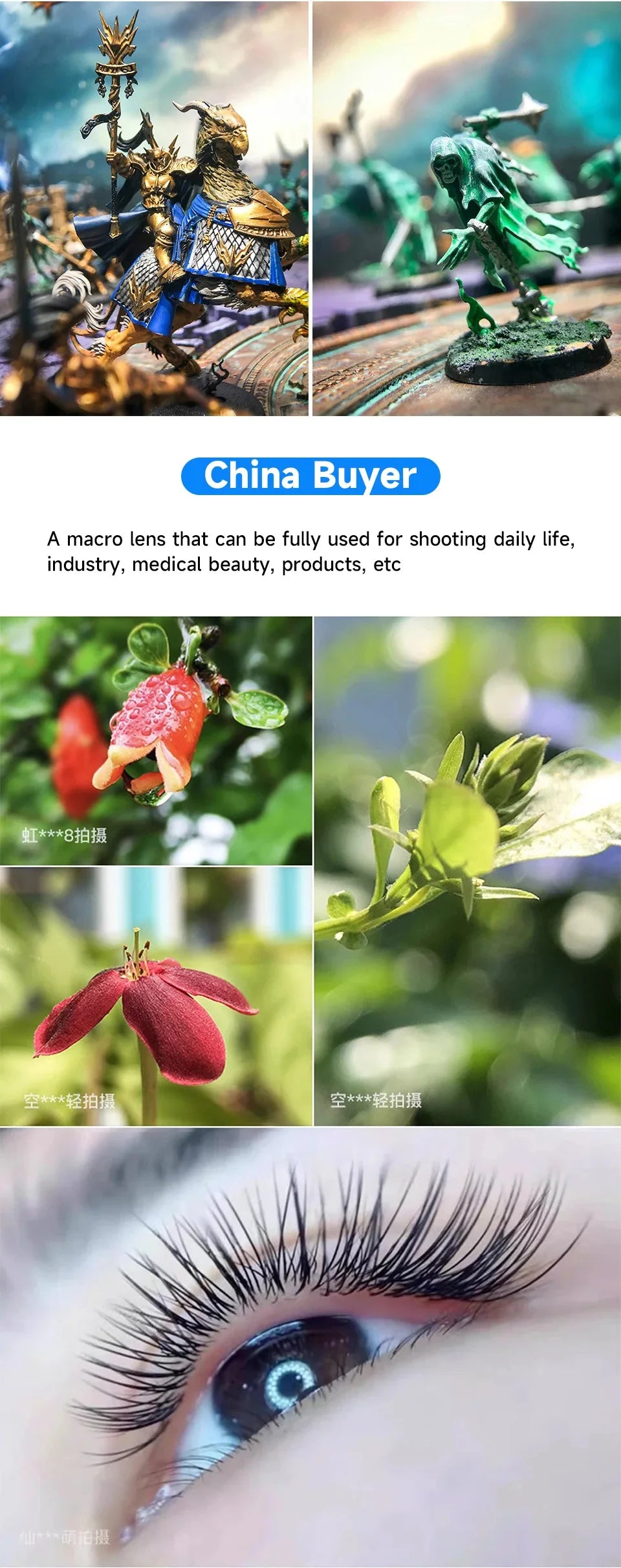 MARTVSEN 120mm Macro Phone Lens — 5K HD 10x Super Macro for iPhone & Android