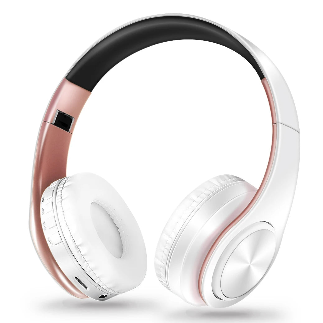 Wireless Bluetooth Headphones with Built-in Mic – 14 Colors