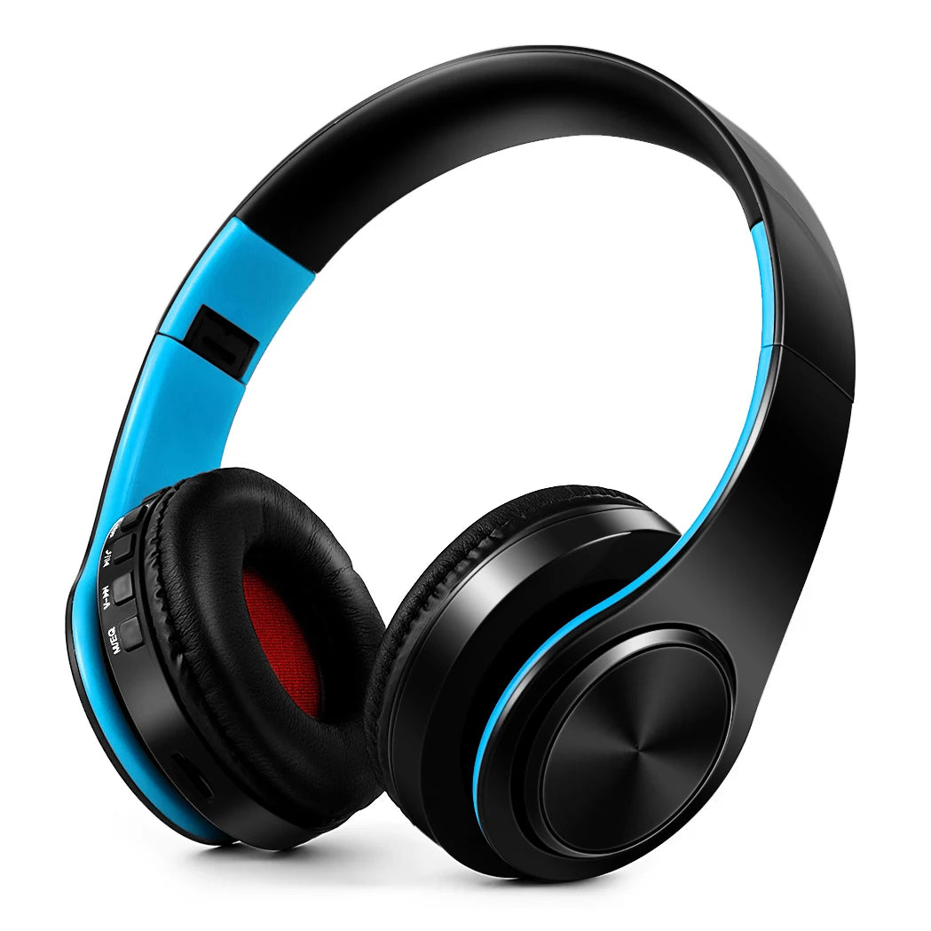 Wireless Bluetooth Headphones with Built-in Mic – 14 Colors
