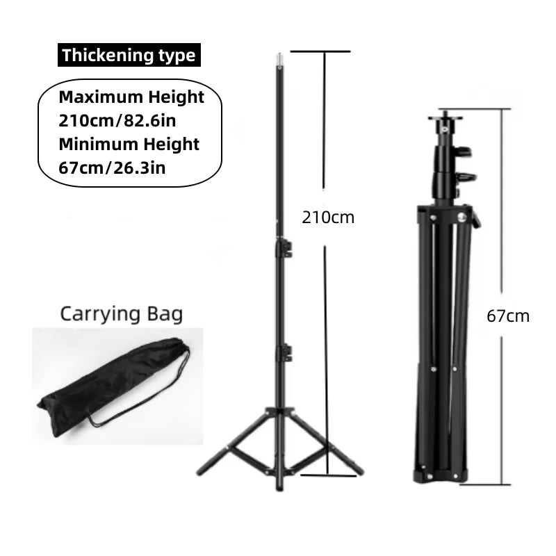 EASONSTARRY RP01-B Heavy Duty Aluminum Light Stand for Photo & Video Studio