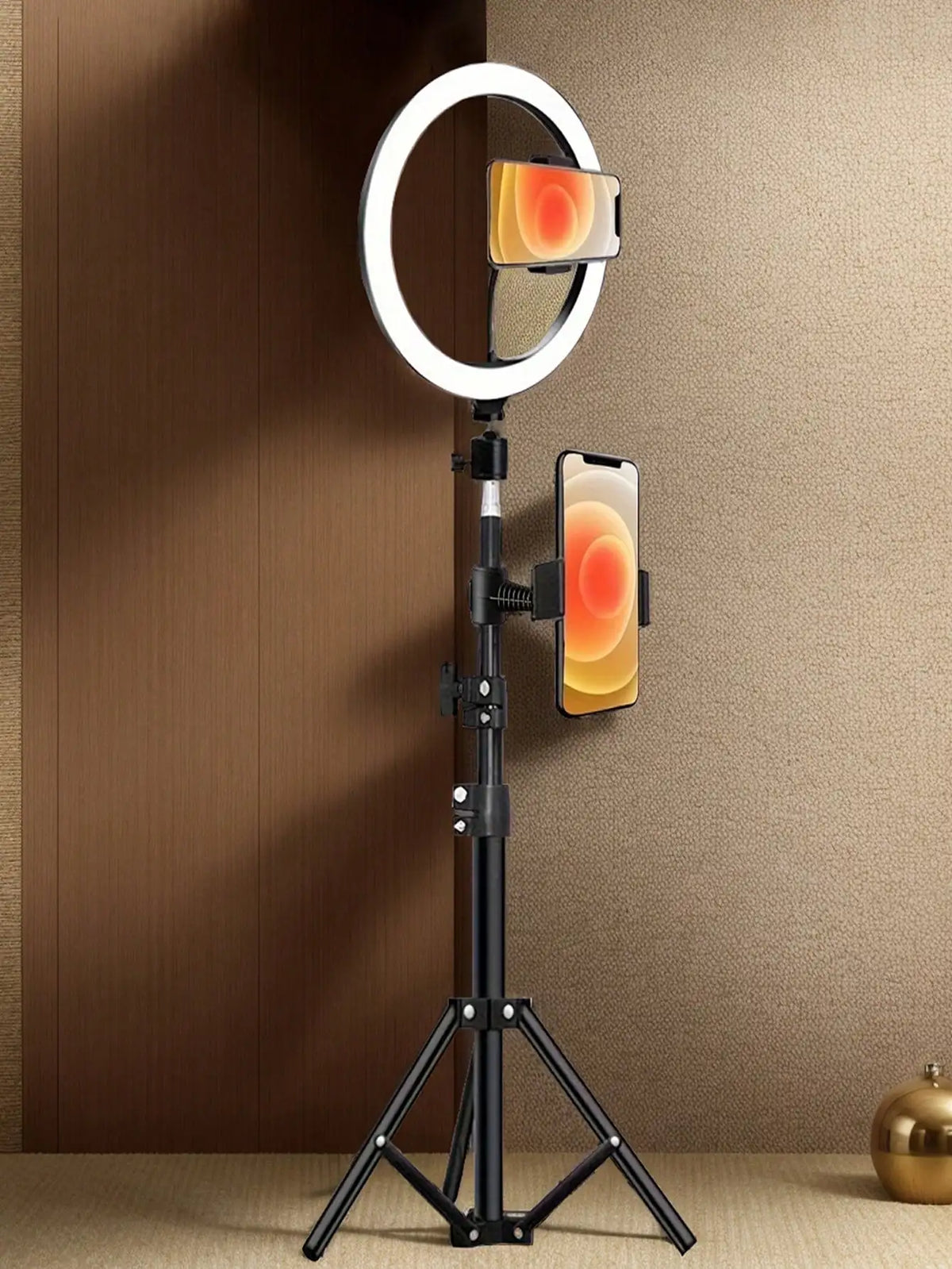 10-Inch Ring Light with 110cm Tripod Stand — Livestreaming & Selfie Fill Light Kit