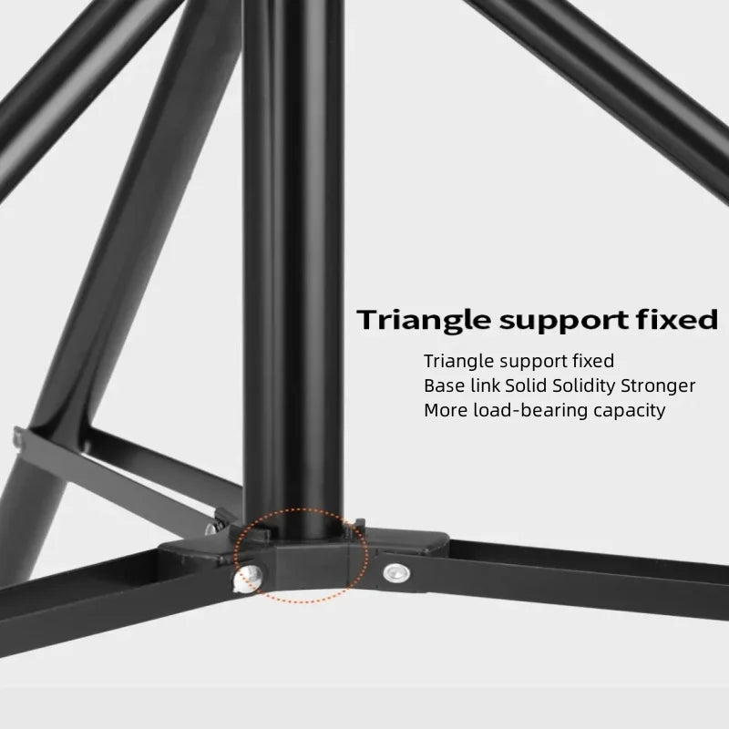 EASONSTARRY RP01-B Heavy Duty Aluminum Light Stand for Photo & Video Studio