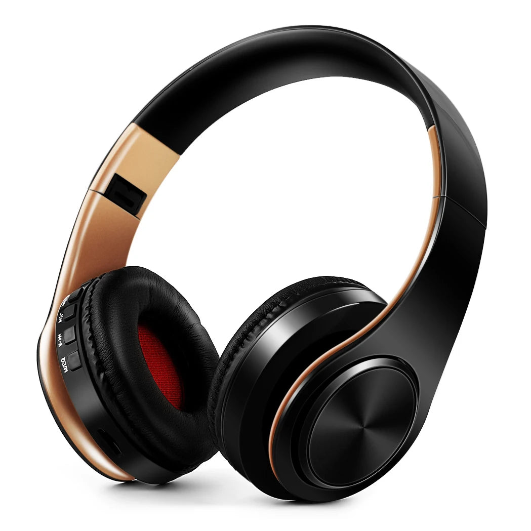 Wireless Bluetooth Headphones with Built-in Mic – 14 Colors