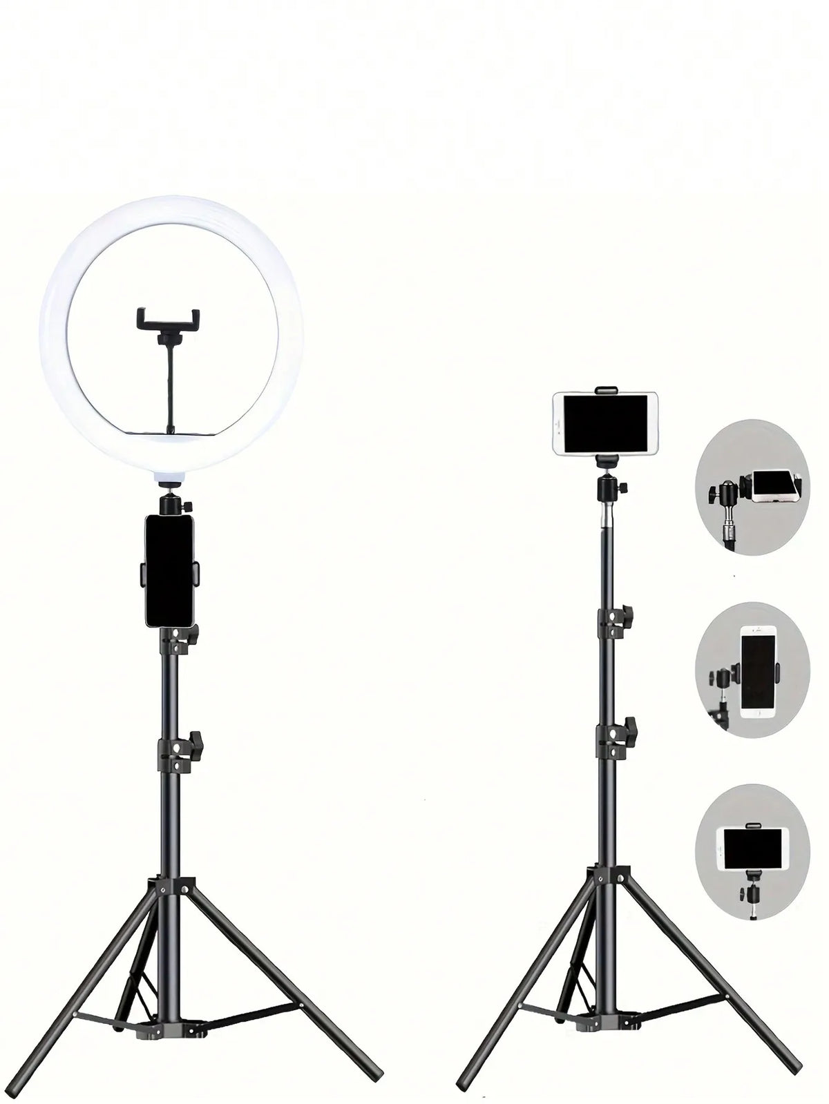 10-Inch Ring Light with 110cm Tripod Stand — Selfie & Livestream Lighting Kit (Pro)