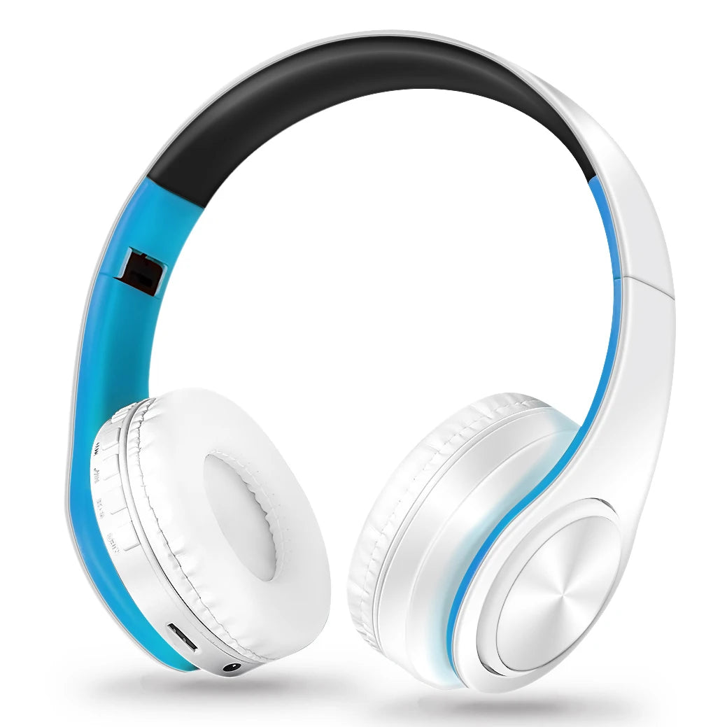 Wireless Bluetooth Headphones with Built-in Mic – 14 Colors