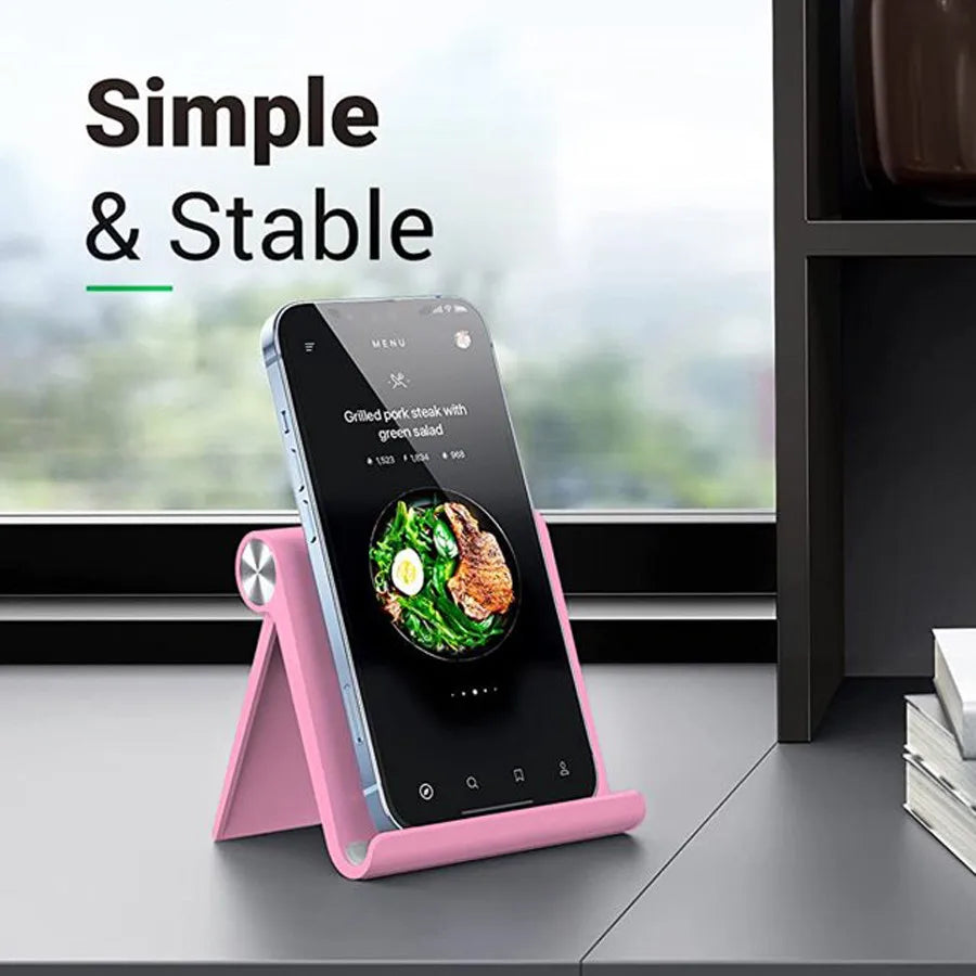 Foldable Phone Stand – Portable, Adjustable & Universal Desktop Holder for Smartphones