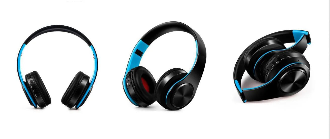 Wireless Bluetooth Headphones with Built-in Mic – 14 Colors
