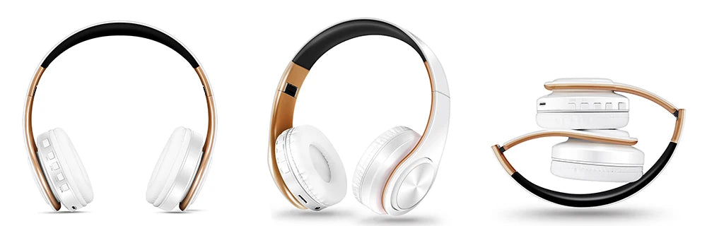 Wireless Bluetooth Headphones with Built-in Mic – 14 Colors