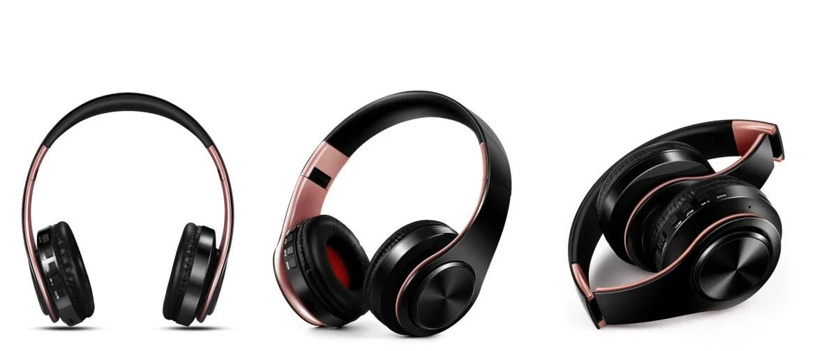 Wireless Bluetooth Headphones with Built-in Mic – 14 Colors